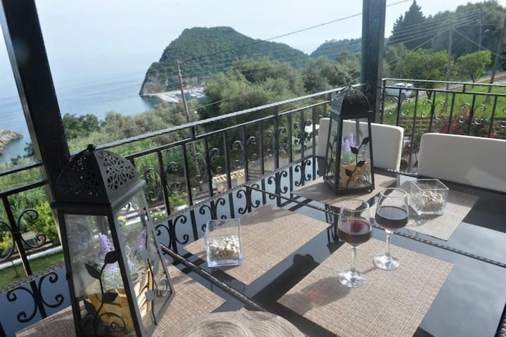 Villa Angela Panorama Paleokastritsa Exterior foto