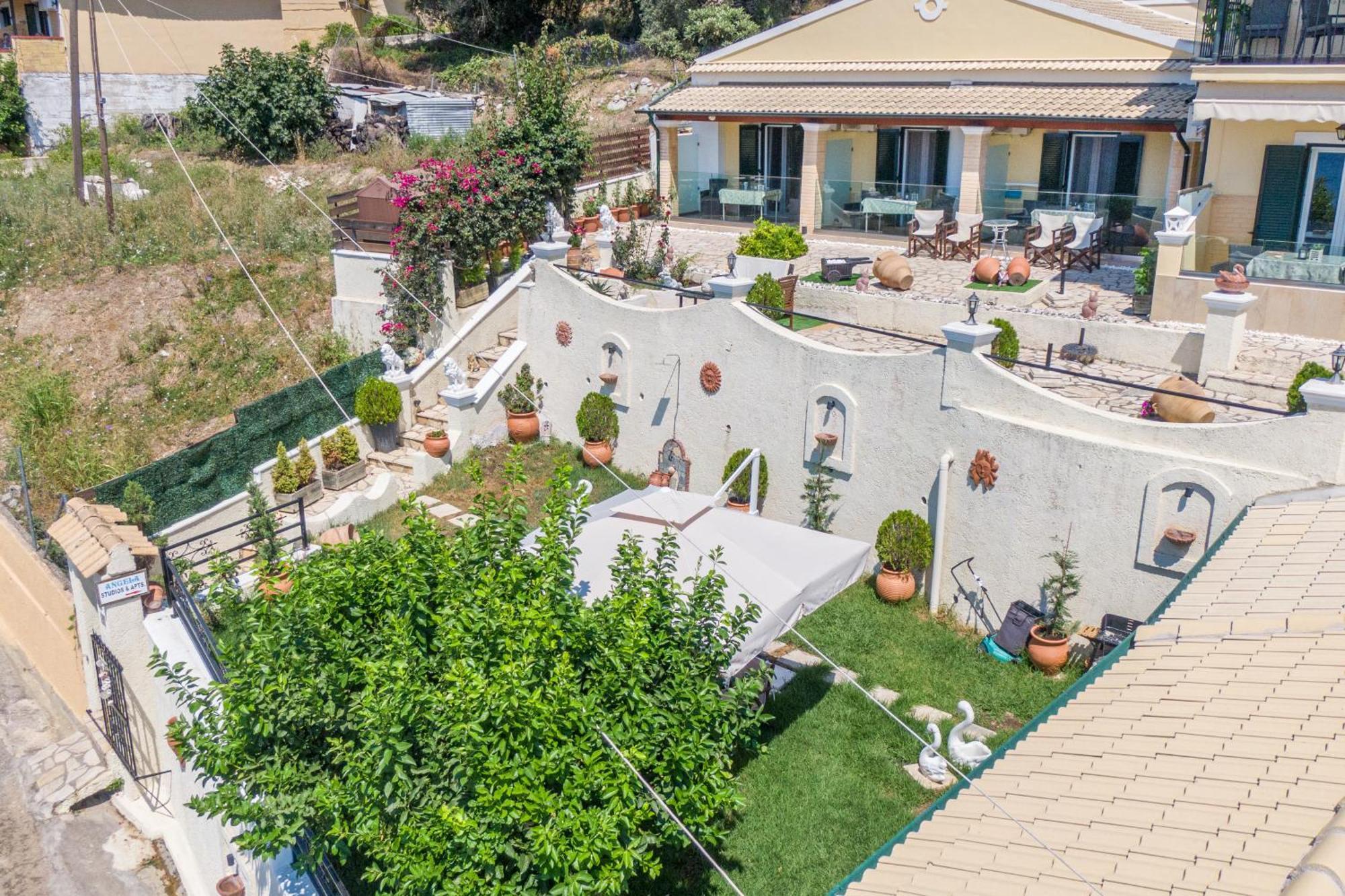 Villa Angela Panorama Paleokastritsa Exterior foto