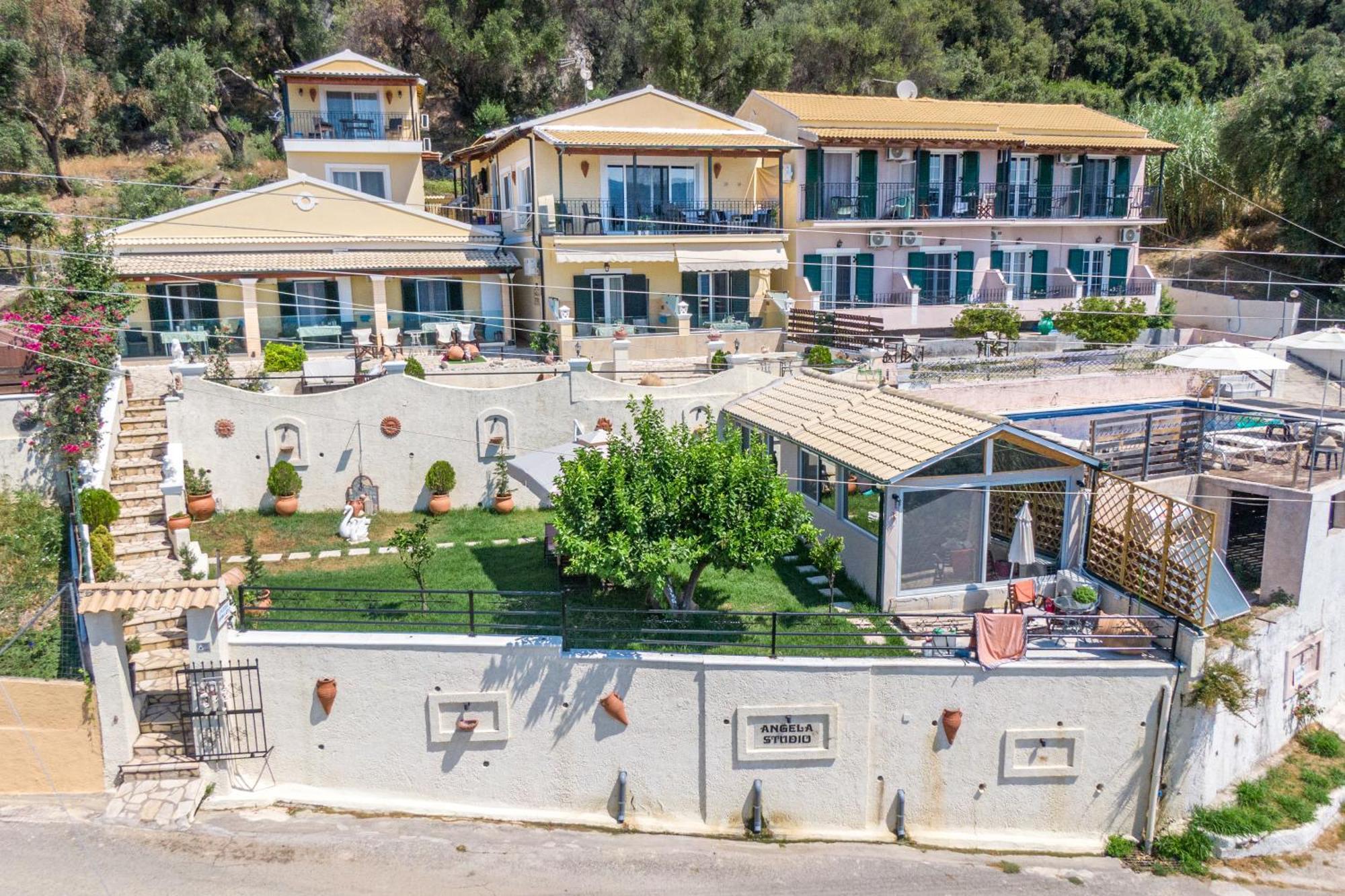 Villa Angela Panorama Paleokastritsa Exterior foto